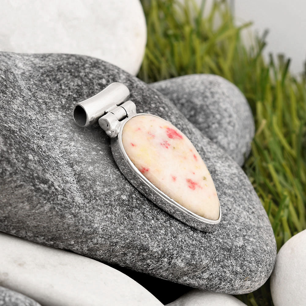 Natural Cinnabar Pendant P-1621 SDP106303