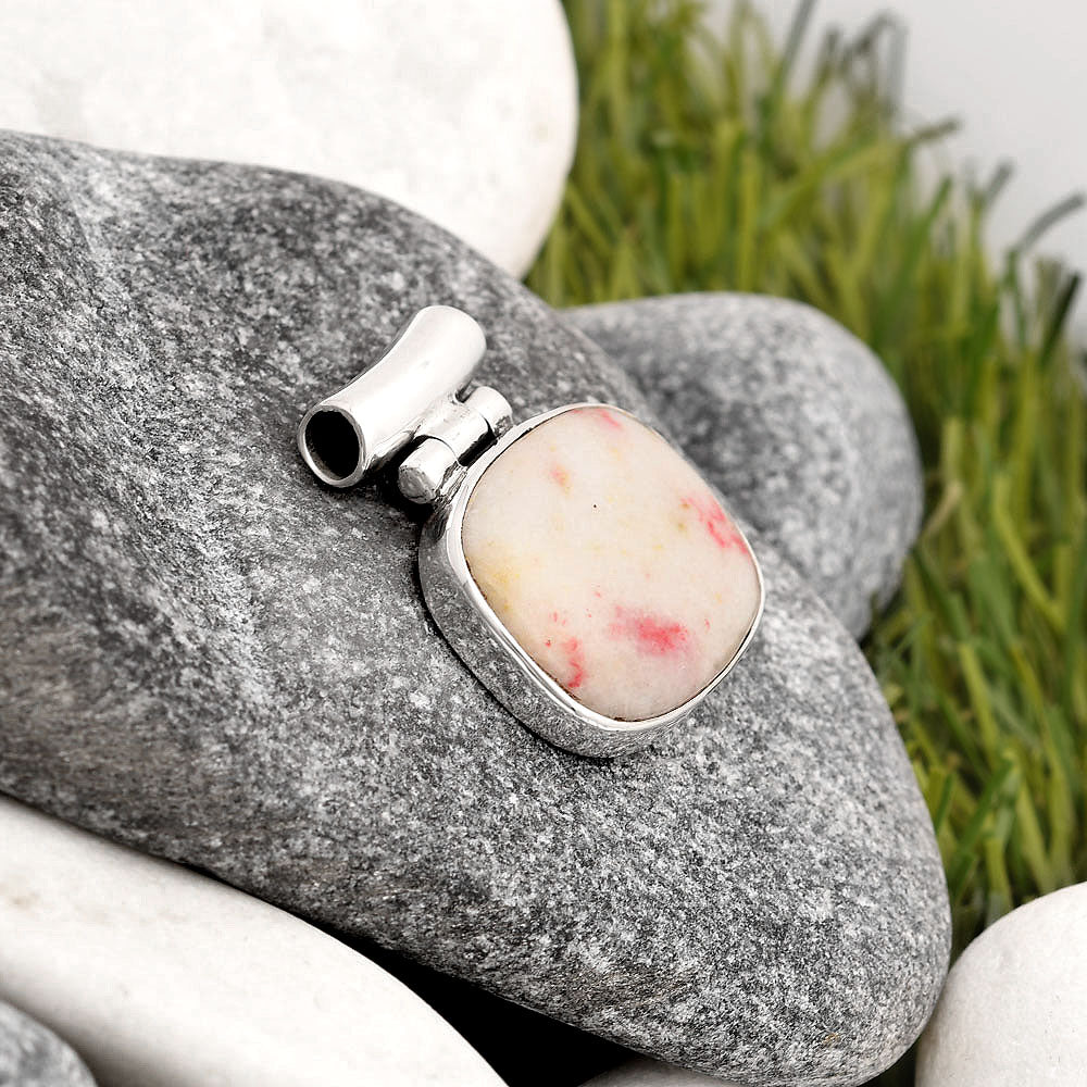 Natural Cinnabar Pendant P-1621 SDP106306