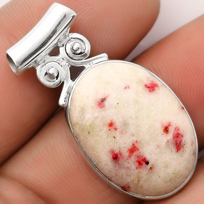 Natural Cinnabar Pendant P-1597 SDP106382