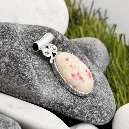 Natural Cinnabar Pendant P-1597 SDP106382