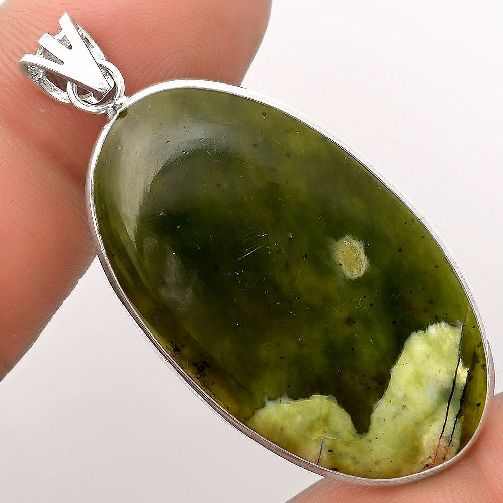 Natural Chrome Chalcedony Pendant P-1001 SDP106434
