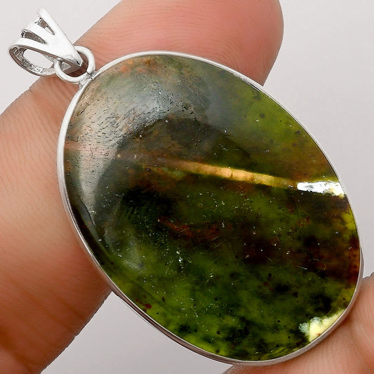 Natural Chrome Chalcedony Pendant P-1001 SDP106458