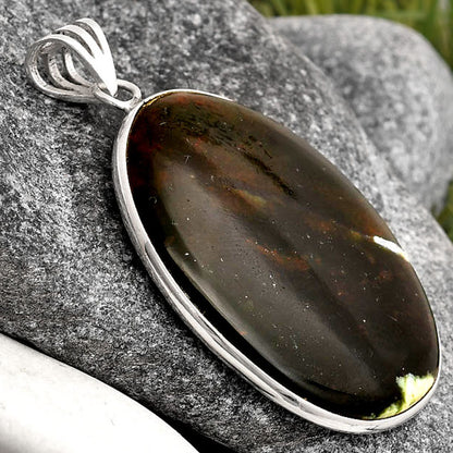 Natural Chrome Chalcedony Pendant P-1001 SDP106458