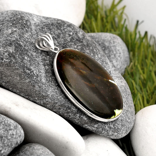 Natural Chrome Chalcedony Pendant P-1001 SDP106458
