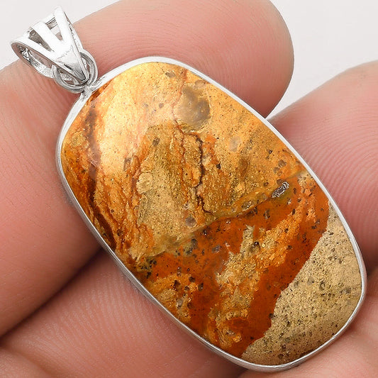 Natural Picture Jasper Pendant P-1001 SDP106460