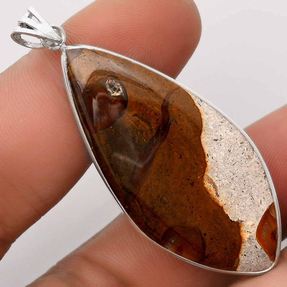 Natural Rock Calcy Pendant P-1001 SDP106468