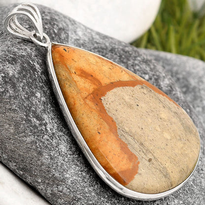 Natural Picture Jasper Pendant P-1001 SDP106485
