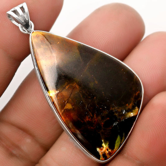 Natural Chrome Chalcedony Pendant P-1001 SDP106535