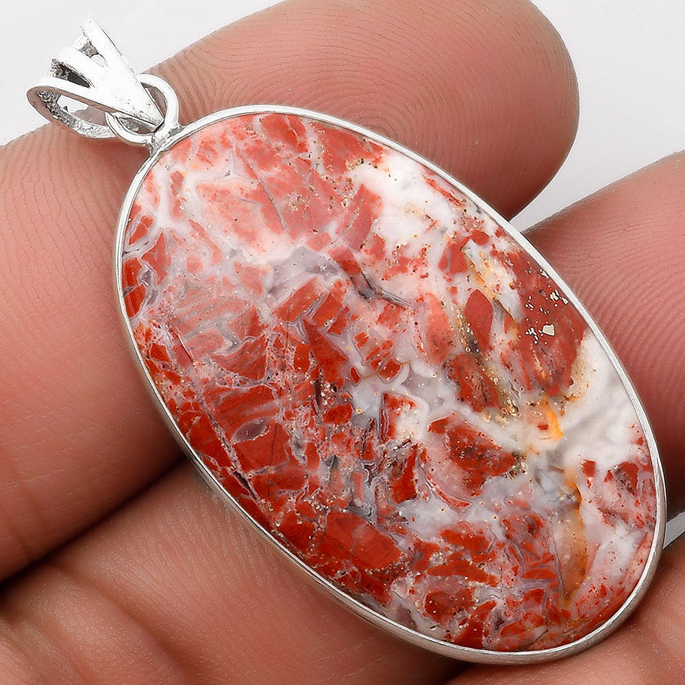 Natural Rosetta Picture Jasper Pendant P-1001 SDP106581