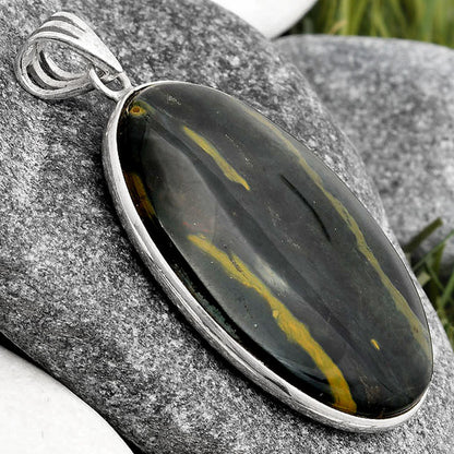Natural Rhyolite - Rainforest Jasper Pendant P-1001 SDP106594