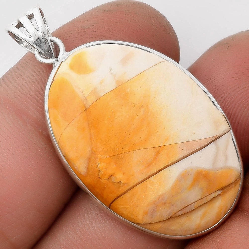 Natural Brecciated Mookaite Pendant P-1001 SDP106598