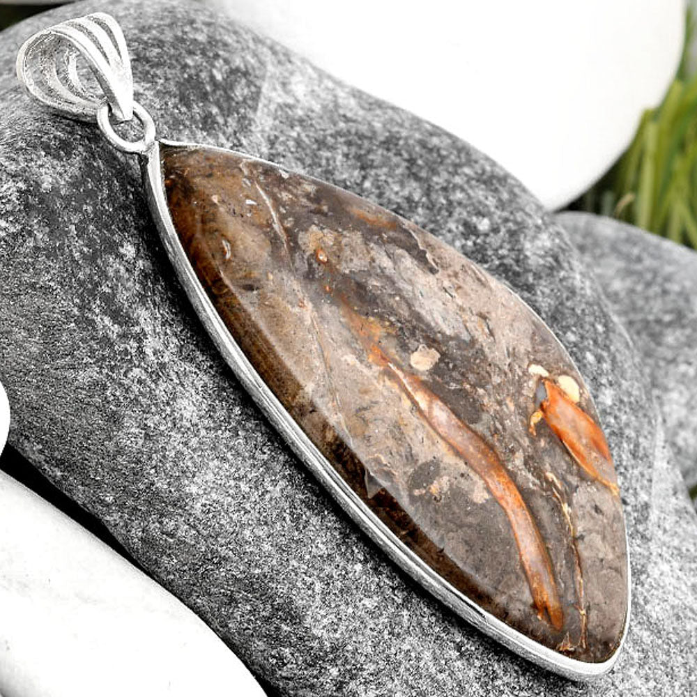 Natural Rock Calcy Pendant P-1001 SDP106640
