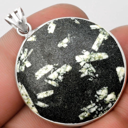Natural Hornblende Pendant P-1001 SDP106680