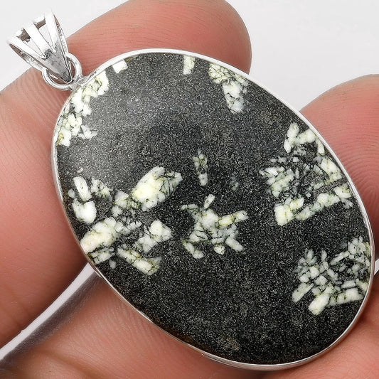 Natural Hornblende Pendant P-1001 SDP106683