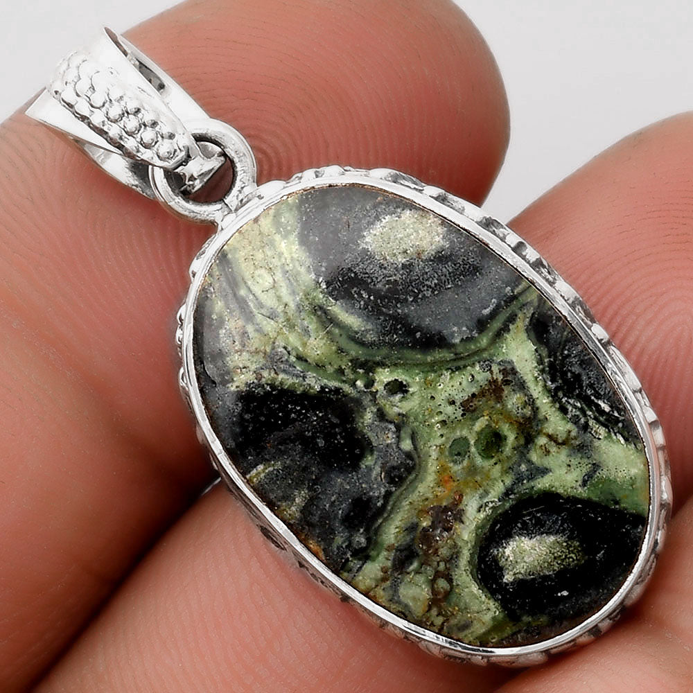 Natural Star Galaxy Jasper Pendant P-1060 SDP106760