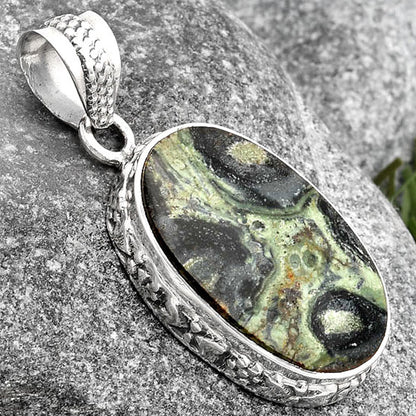 Natural Star Galaxy Jasper Pendant P-1060 SDP106760