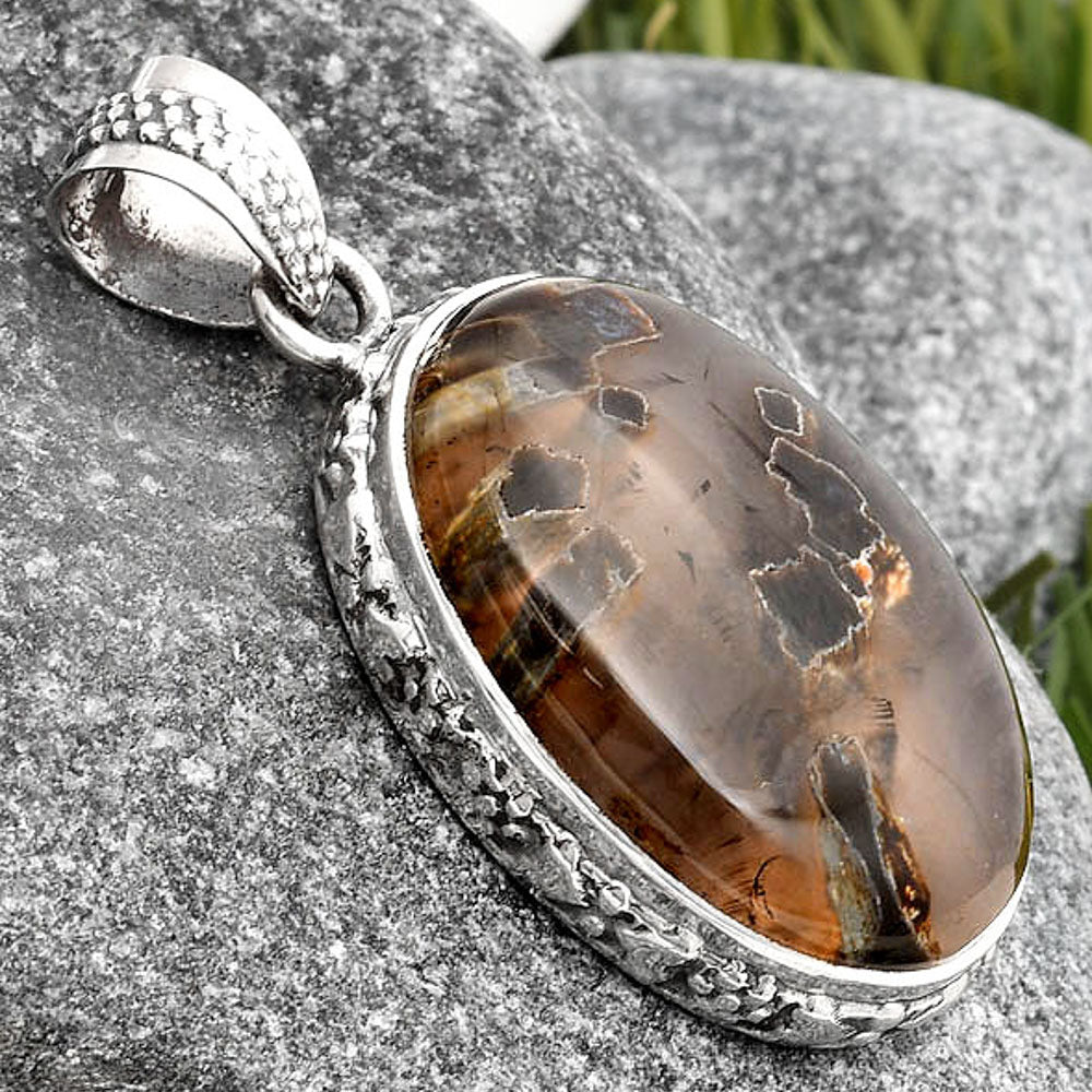 Natural Tube Agate - Turkish Pendant P-1060 SDP106763