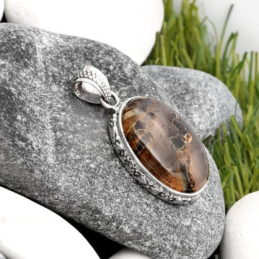 Natural Tube Agate - Turkish Pendant P-1060 SDP106763
