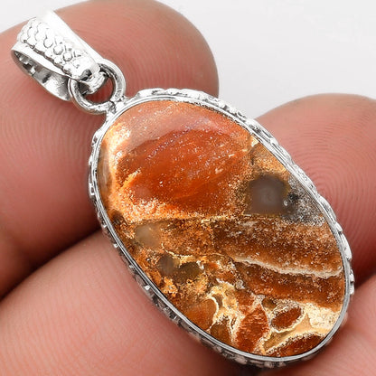 Natural Tabu Jasper Pendant P-1060 SDP106771