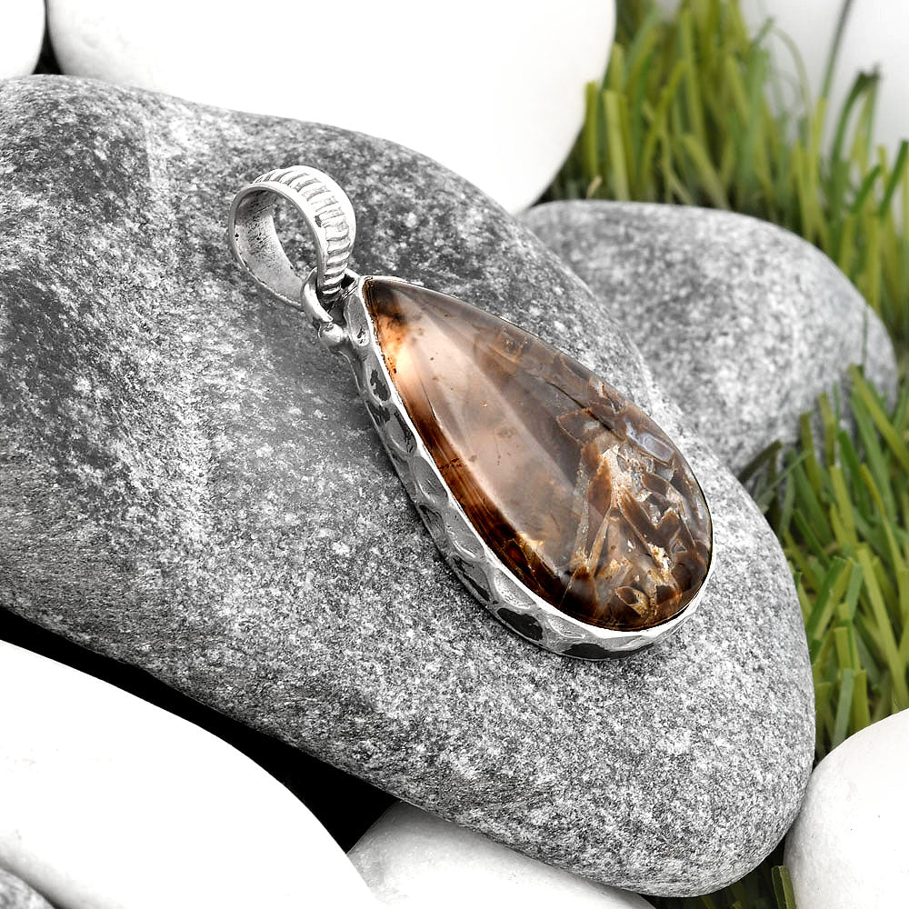 Natural Tube Agate - Turkish Pendant P-1082 SDP106803