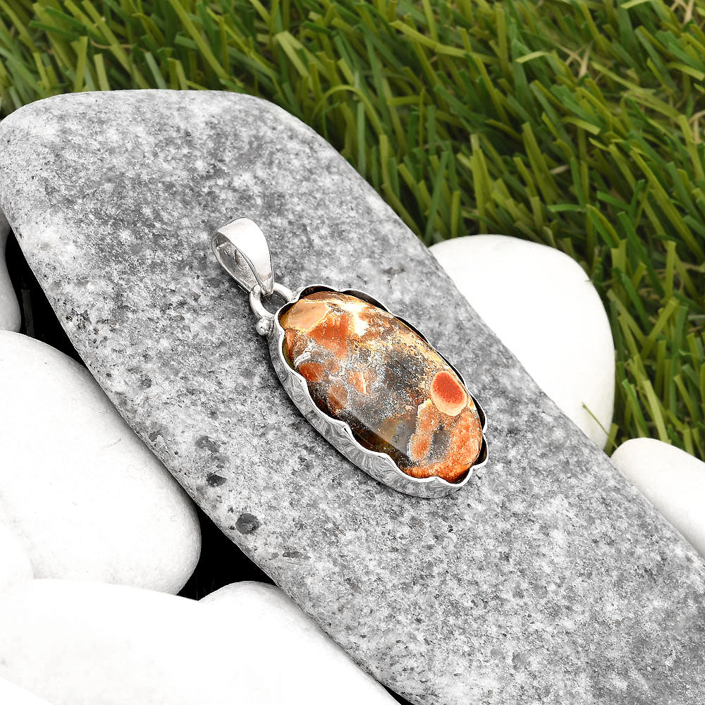 Natural Tabu Jasper Pendant P-1555 SDP107085