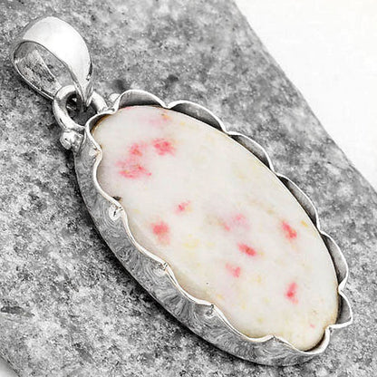 Natural Cinnabar Pendant P-1555 SDP107103