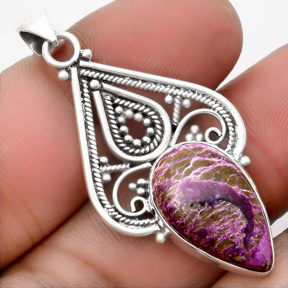 Natural Purpurite - South Africa Pendant P-1541 SDP107295