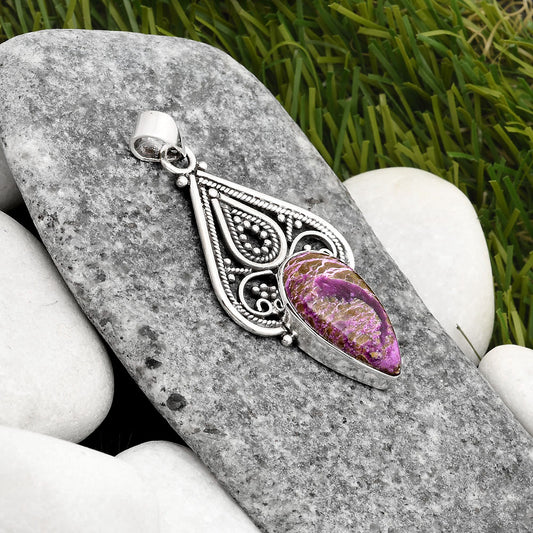 Natural Purpurite - South Africa Pendant P-1541 SDP107295