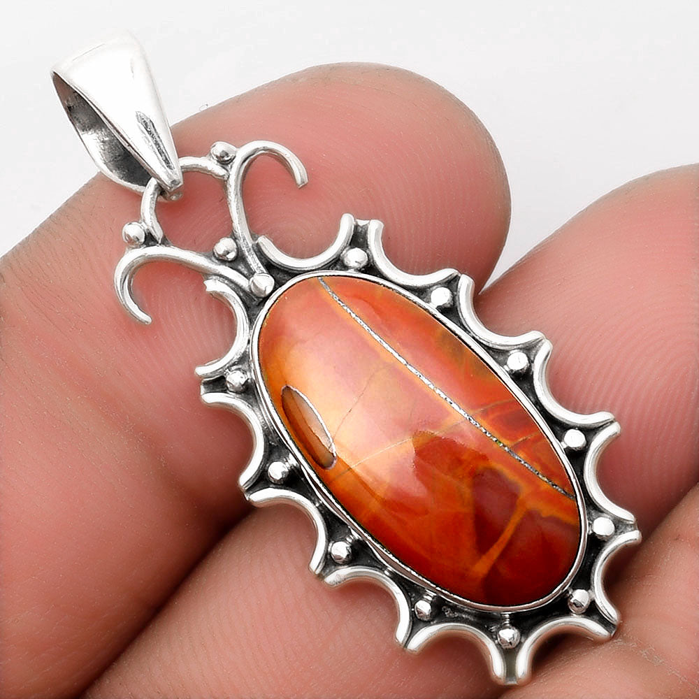 Natural Noreena Jasper Pendant P-1249 SDP107304