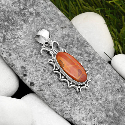 Natural Noreena Jasper Pendant P-1249 SDP107304