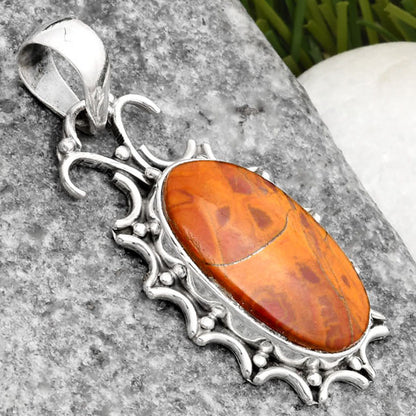 Natural Noreena Jasper Pendant P-1249 SDP107313