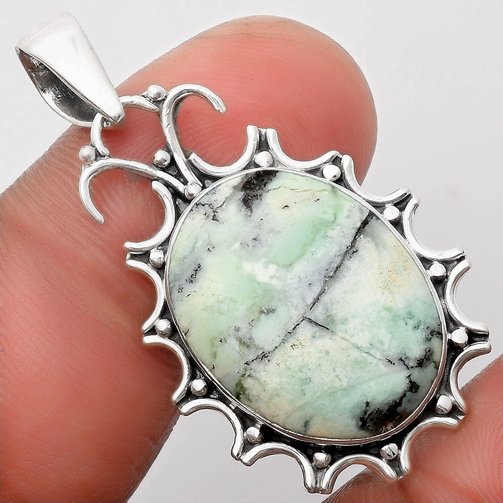 Dendritic Chrysoprase - Africa Pendant P-1249 SDP107326