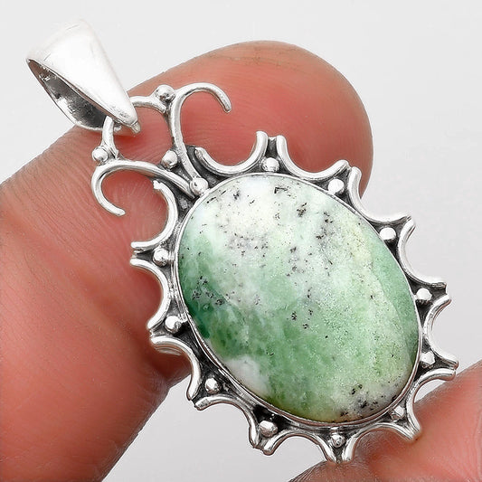 Dendritic Chrysoprase - Africa Pendant P-1249 SDP107341