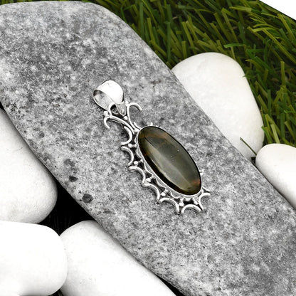 Natural Chrome Chalcedony Pendant P-1249 SDP107345