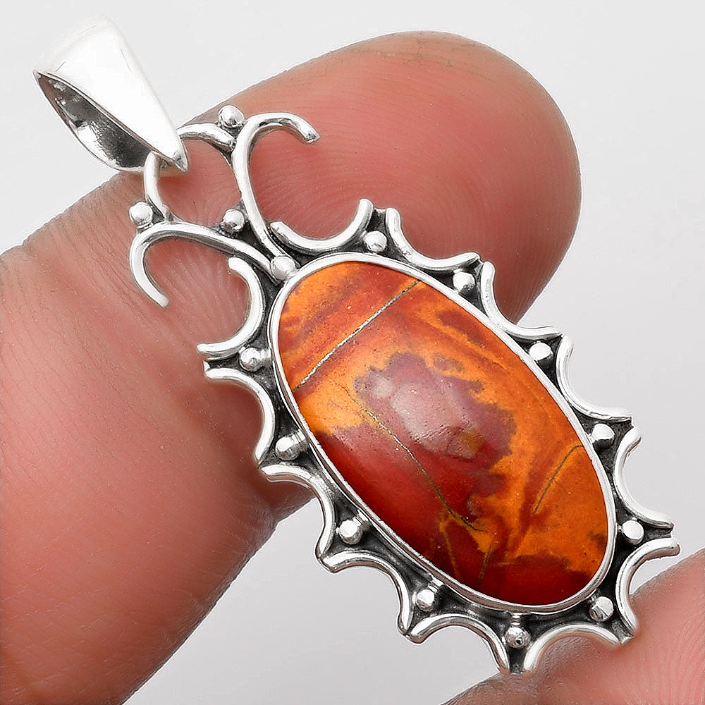 Natural Noreena Jasper Pendant P-1249 SDP107348