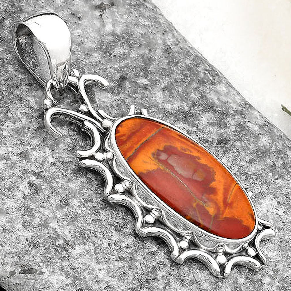 Natural Noreena Jasper Pendant P-1249 SDP107348