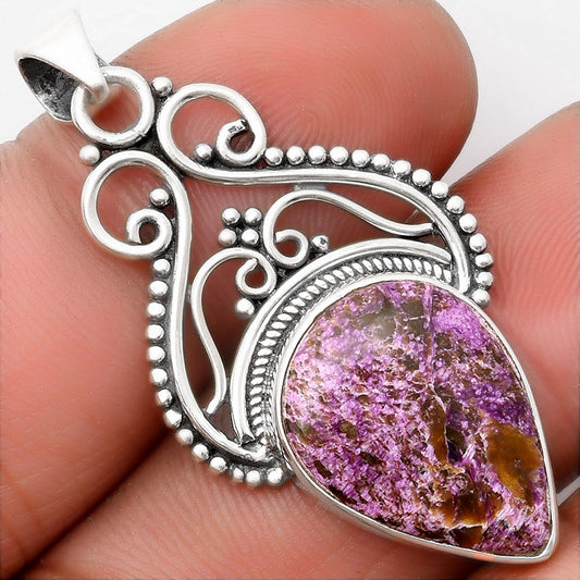 Natural Purpurite - South Africa Pendant P-1541 SDP107372