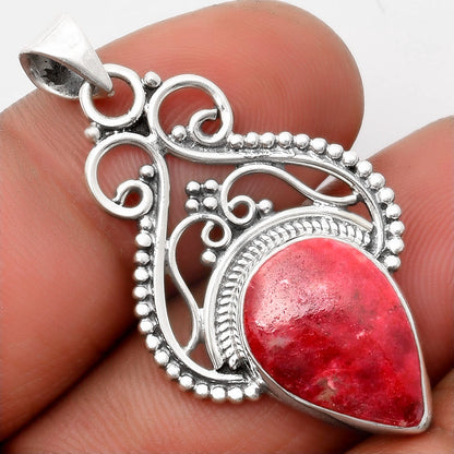 Natural Pink Thulite - Norway Pendant P-1541 SDP107388
