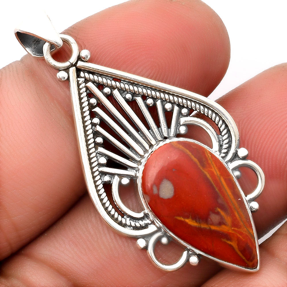 Natural Noreena Jasper Pendant P-1541 SDP107395