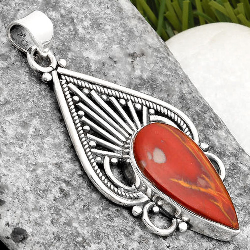 Natural Noreena Jasper Pendant P-1541 SDP107395