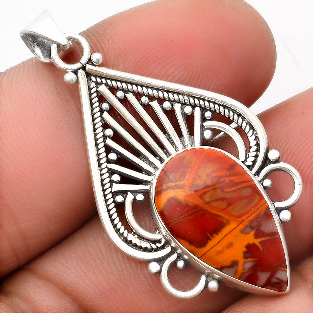 Natural Noreena Jasper Pendant P-1541 SDP107397