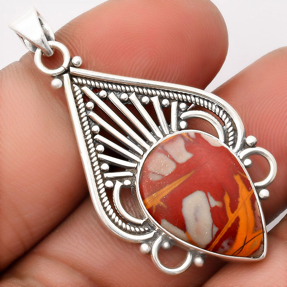 Natural Noreena Jasper Pendant P-1541 SDP107409