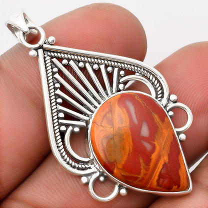 Natural Noreena Jasper Pendant P-1541 SDP107411