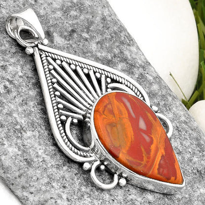 Natural Noreena Jasper Pendant P-1541 SDP107411