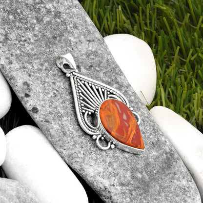 Natural Noreena Jasper Pendant P-1541 SDP107411