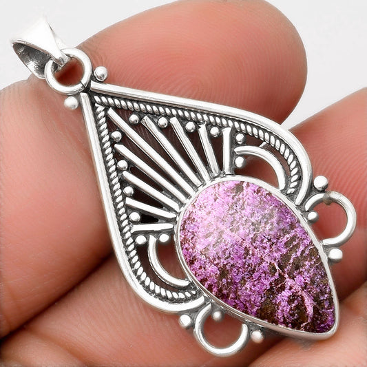 Natural Purpurite - South Africa Pendant P-1541 SDP107422