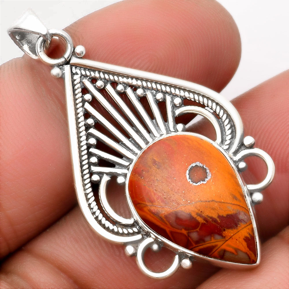 Natural Noreena Jasper Pendant P-1541 SDP107428