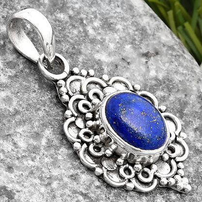 Natural Lapis - Afghanistan Pendant P-1214 SDP107610