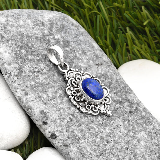 Natural Lapis - Afghanistan Pendant P-1214 SDP107610