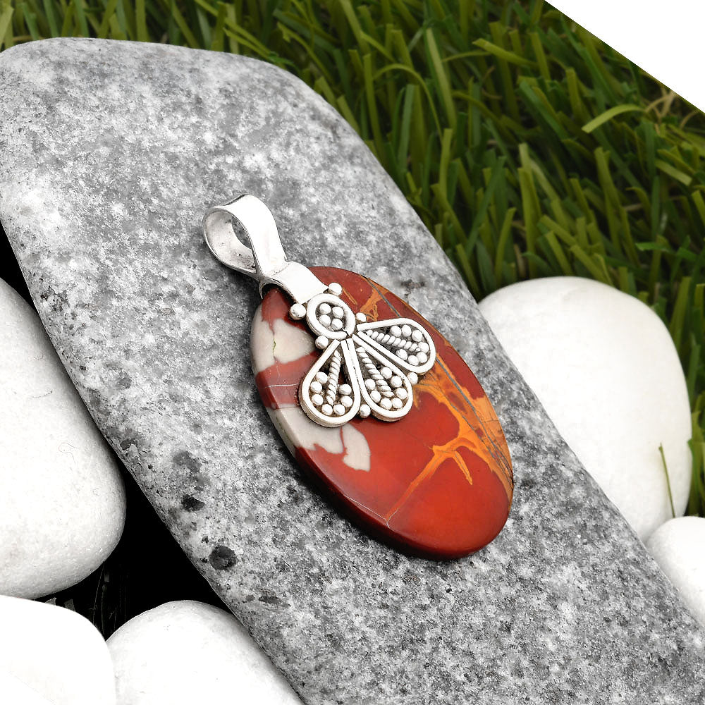 Natural Noreena Jasper Pendant P-1469 SDP107622